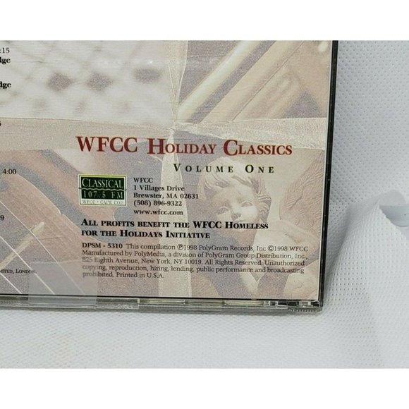 WFCC Holiday Classics Volume 1 CD No Scratches Clean - Picture 5 of 10